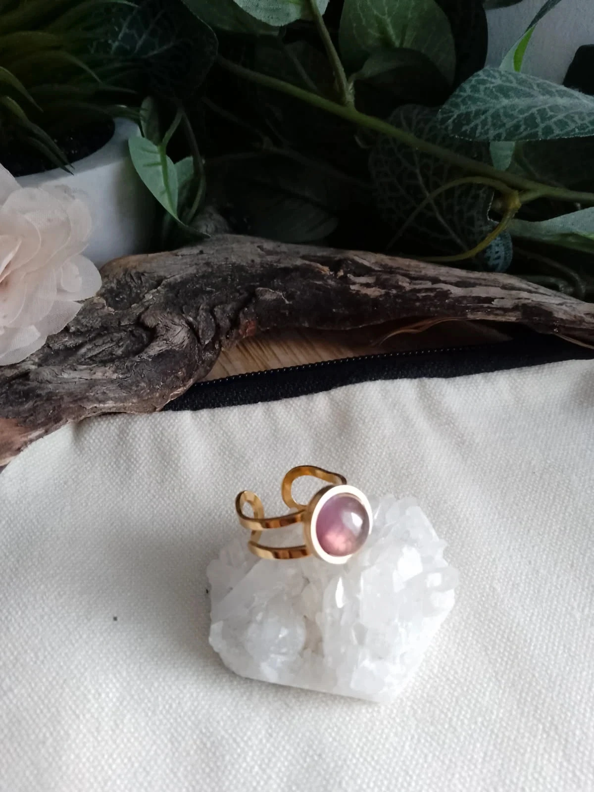 Bague pierre d'améthyste 💜. – photo 2